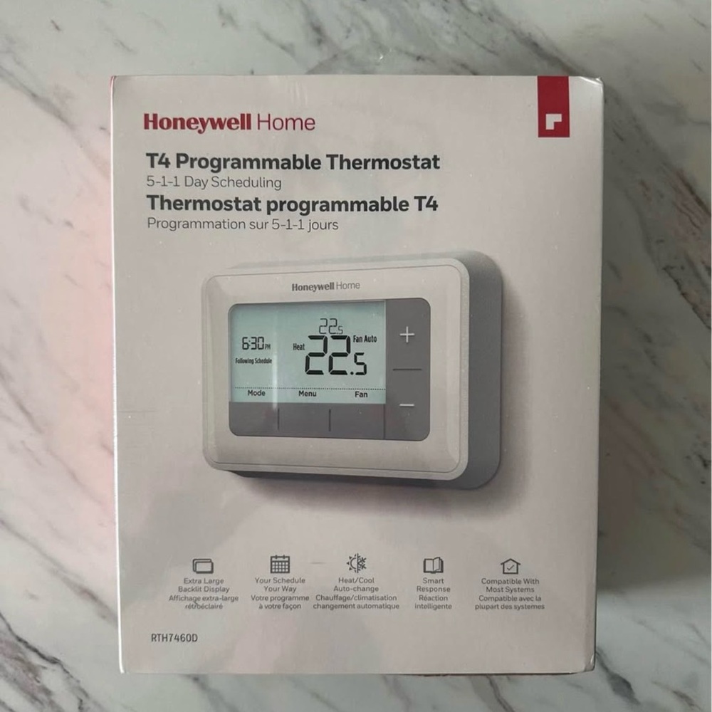 Honeywell Home T4 Programmable Thermostat - White
